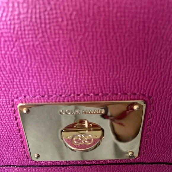 Cole Haan Crossbody Raspberry Bag - Picture 3 of 4